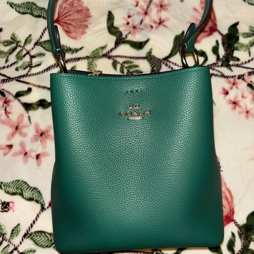 Coach Green Small Town bucket bag